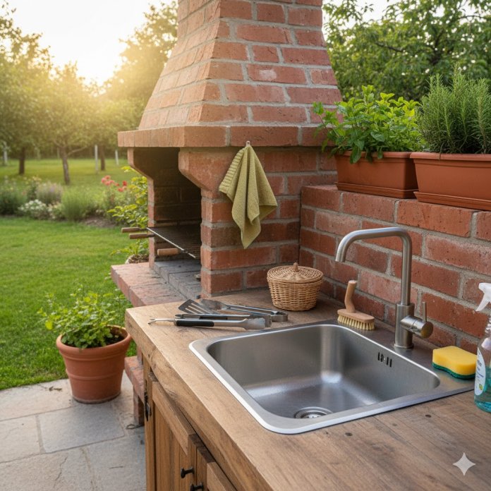 Cum să protejezi chiuveta de exterior de murdărie și resturi Cum să protejezi chiuveta de exterior de murdărie și resturi?