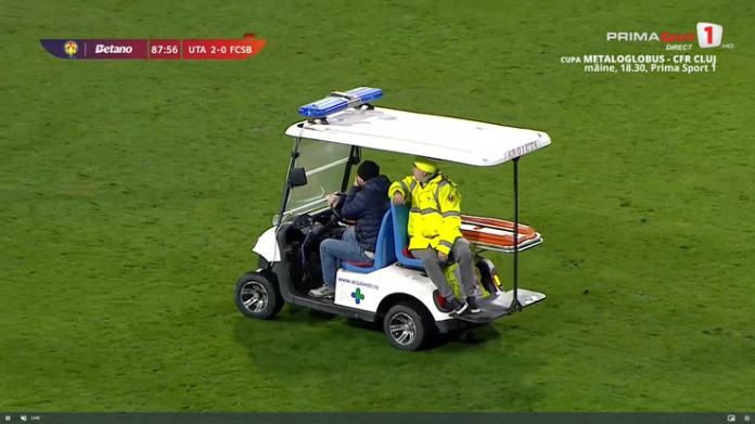 Incident Teribil în UTA - FCSB! A ieșit de pe teren plângând Incident Teribil în UTA - FCSB! A ieșit de pe teren plângând