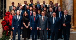 Nicuşor Dan s-a întreținut cu ambasadorii UE: România va menține participarea activă și constructivă în discuțiile europene Nicuşor Dan s-a întreținut cu ambasadorii UE: România va menține participarea activă și constructivă în discuțiile europene