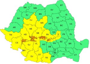 Aproape întreaga națiune, sub influența ploilor, furtunilor de zăpadă, precipitațiilor și vântului intens. Zonele impactate de cod portocaliu și... Aproape întreaga națiune, sub influența ploilor, furtunilor de zăpadă, precipitațiilor și vântului intens. Zonele impactate de cod portocaliu și...