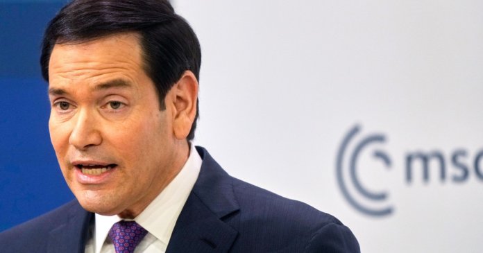 Decizia lui Marco Rubio la Conferința de Securitate de la Munchen stârnește temeri printre liderii europeni. Decizia lui Marco Rubio la Conferința de Securitate de la Munchen stârnește temeri printre liderii europeni.