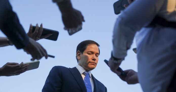 Rubio aduce în discuție posibilitatea ca SUA să reevalueze suportul oferit NATO din cauza ajutoarelor restrânse destinate Iranului. „Ne... Rubio aduce în discuție posibilitatea ca SUA să reevalueze suportul oferit NATO din cauza ajutoarelor restrânse destinate Iranului. „Ne...