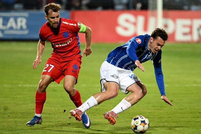 FCSB câștigă în fața Farului cu 3-2 » Darurile lui Târnovanu nu au fost de ajuns! Roș-albaștrii se impun într-o întâlnire distractivă la Ovidiu și îi influențează startul lui Stoican! FCSB câștigă în fața Farului cu 3-2 » Darurile lui Târnovanu nu au fost de ajuns! Roș-albaștrii se impun într-o întâlnire distractivă la Ovidiu și îi influențează startul lui Stoican!