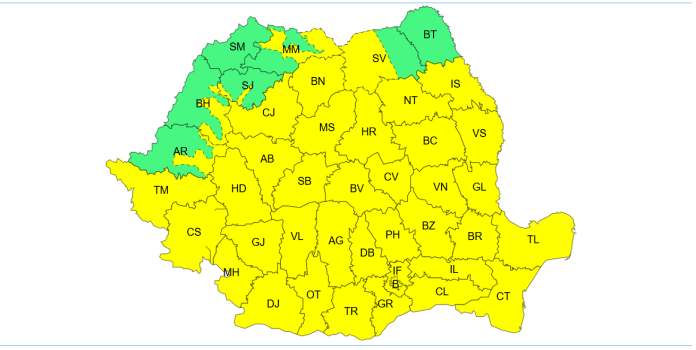 ALERTĂ METEO | Cod galben de furtuni și grindină în București. Specialiștii în meteorologie anticipează vremuri ploioase și vântoase, cu rafale de 60-70 km/h. ALERTĂ METEO | Cod galben de furtuni și grindină în București. Specialiștii în meteorologie anticipează vremuri ploioase și vântoase, cu rafale de 60-70 km/h.