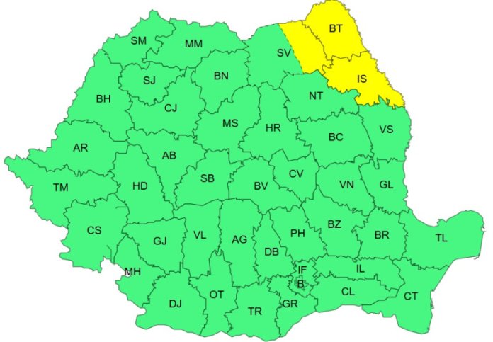 Alerte meteorologice: ANM a furnizat cod galben pentru furtuni, vijelii și vânt intens. Regiunile vizate și predicția... Alerte meteorologice: ANM a furnizat cod galben pentru furtuni, vijelii și vânt intens. Regiunile vizate și predicția...