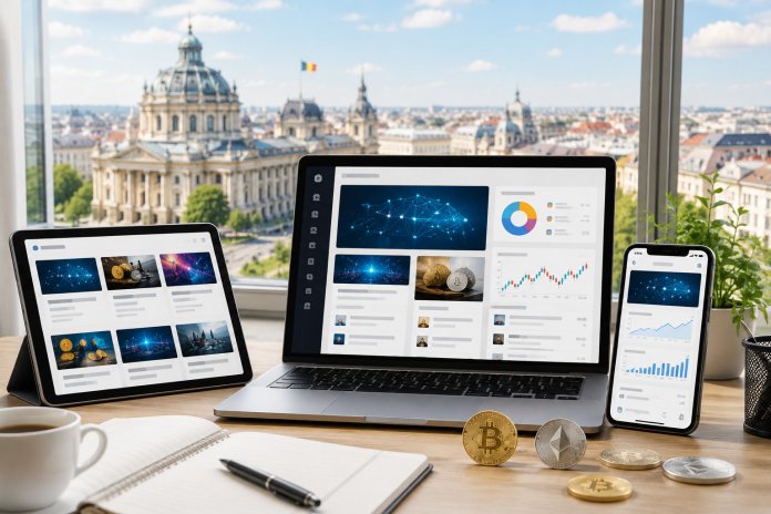 Piața de crypto media din România Piața de crypto media din România