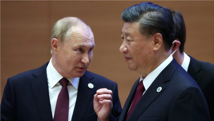„Noua Axă a Răului: Pactul Secret” - Vladimir Putin și Xi Jinping unesc forțele pentru a contracara Starlink și un... „Noua Axă a Răului: Pactul Secret” - Vladimir Putin și Xi Jinping unesc forțele pentru a contracara Starlink și un...